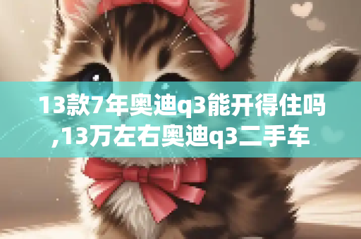 13款7年奥迪q3能开得住吗,13万左右奥迪q3二手车