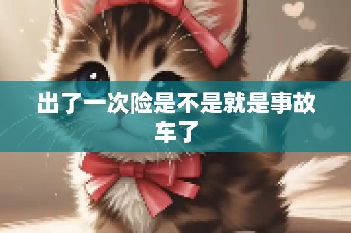 出了一次险是不是就是事故车了