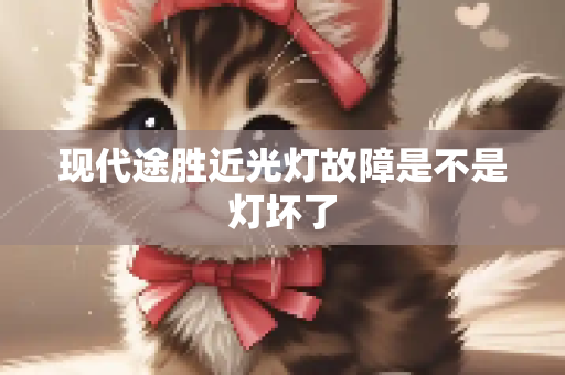 现代途胜近光灯故障是不是灯坏了