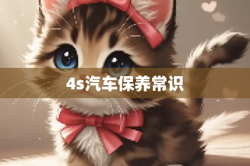 4s汽车保养常识