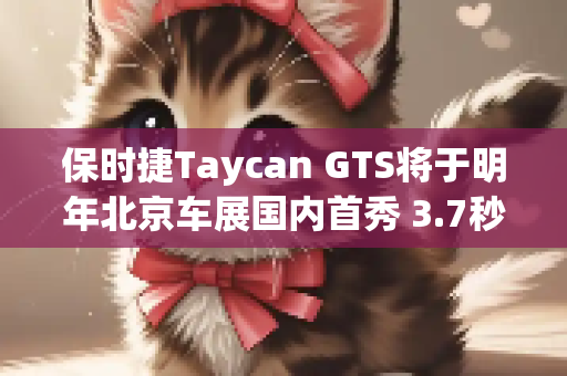 保时捷Taycan GTS将于明年北京车展国内首秀 3.7秒破百