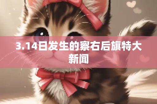 3.14日发生的察右后旗特大新闻