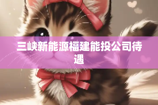 三峡新能源福建能投公司待遇