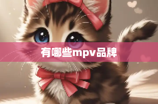有哪些mpv品牌