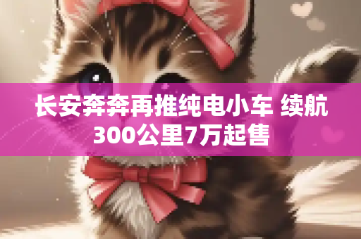 长安奔奔再推纯电小车 续航300公里7万起售