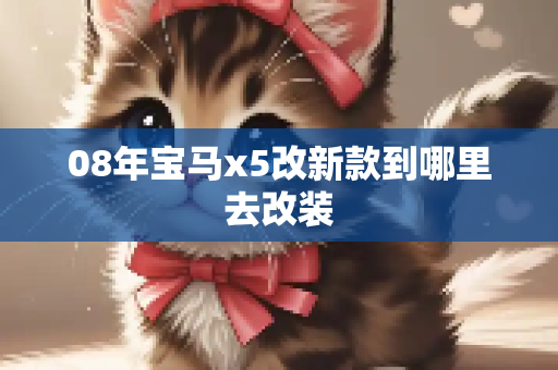 08年宝马x5改新款到哪里去改装