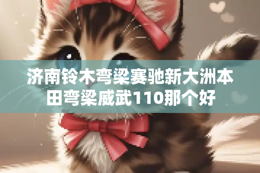 济南铃木弯梁赛驰新大洲本田弯梁威武110那个好
