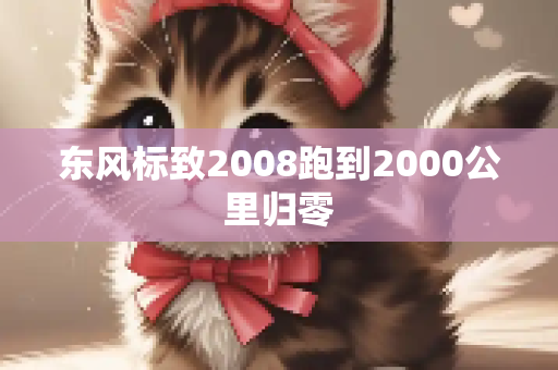 东风标致2008跑到2000公里归零