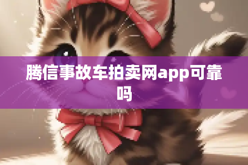 腾信事故车拍卖网app可靠吗