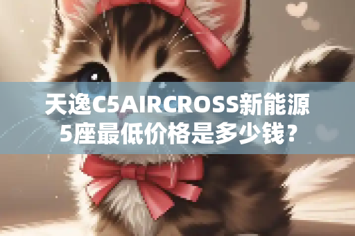 天逸C5AIRCROSS新能源5座最低价格是多少钱？