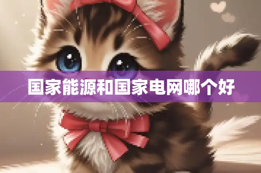 国家能源和国家电网哪个好
