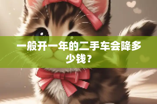 一般开一年的二手车会降多少钱？