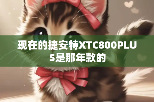 现在的捷安特XTC800PLUS是那年款的