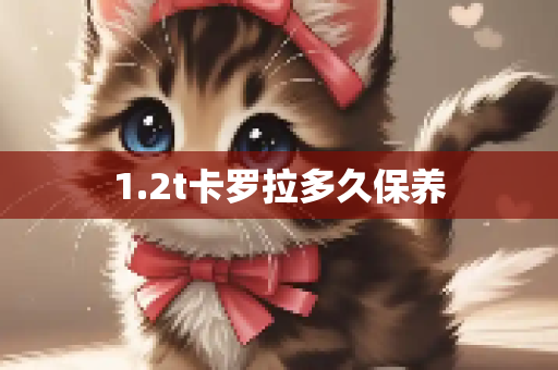 1.2t卡罗拉多久保养
