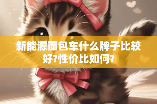 新能源面包车什么牌子比较好?性价比如何?