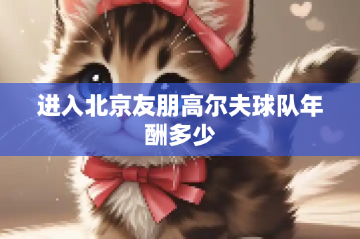 进入北京友朋高尔夫球队年酬多少