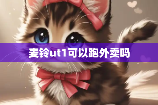 麦铃ut1可以跑外卖吗