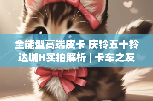 全能型高端皮卡 庆铃五十铃达咖H实拍解析 | 卡车之友网