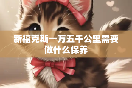 新福克斯一万五千公里需要做什么保养