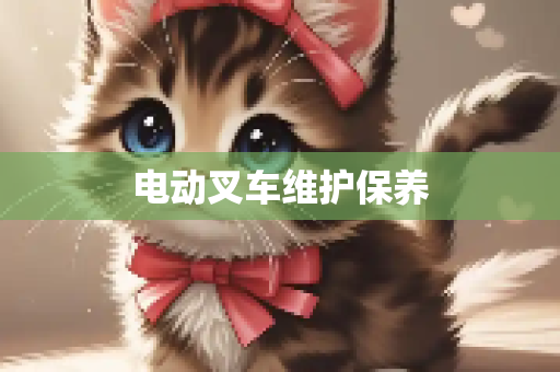电动叉车维护保养