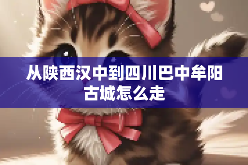 从陕西汉中到四川巴中牟阳古城怎么走