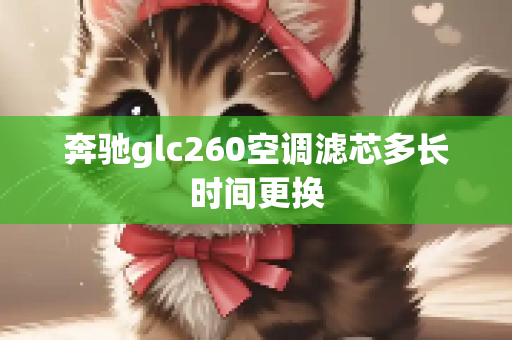 奔驰glc260空调滤芯多长时间更换