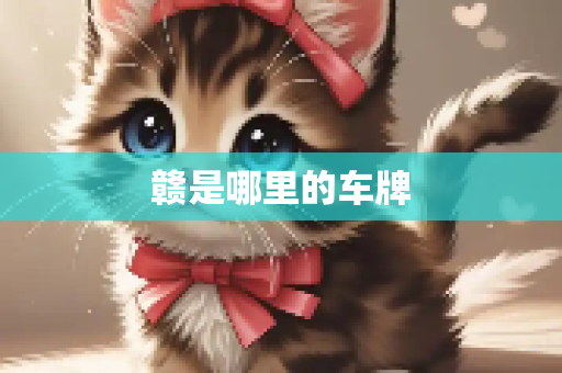 赣是哪里的车牌