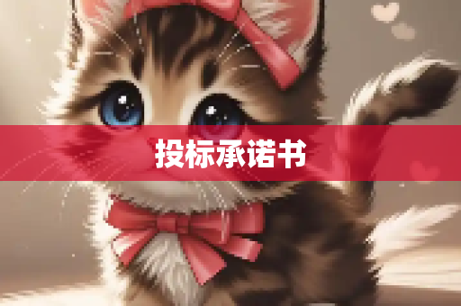 投标承诺书