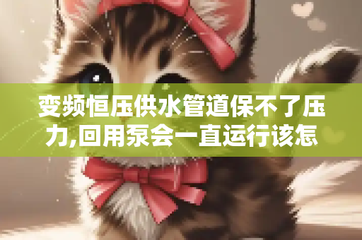 变频恒压供水管道保不了压力,回用泵会一直运行该怎么解决？