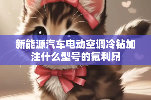 新能源汽车电动空调冷钻加注什么型号的氟利昂