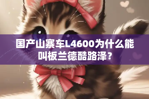 国产山寨车L4600为什么能叫板兰德酷路泽？
