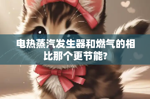 电热蒸汽发生器和燃气的相比那个更节能?