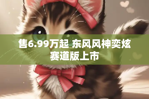售6.99万起 东风风神奕炫赛道版上市