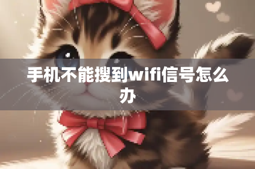 手机不能搜到wifi信号怎么办