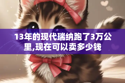 13年的现代瑞纳跑了3万公里,现在可以卖多少钱