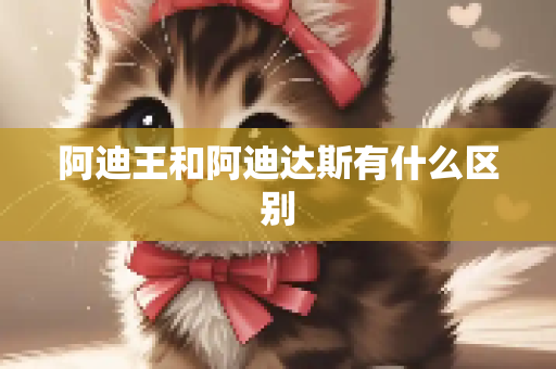 阿迪王和阿迪达斯有什么区别