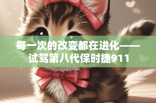 每一次的改变都在进化——试驾第八代保时捷911