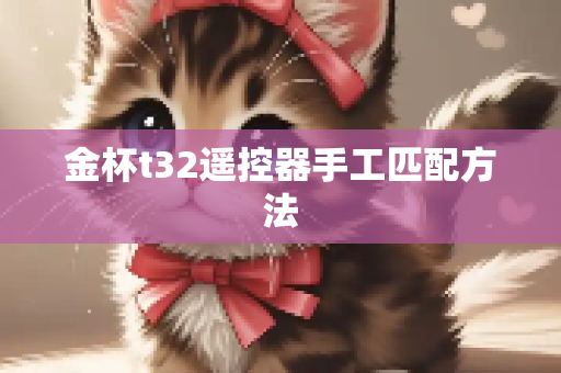 金杯t32遥控器手工匹配方法
