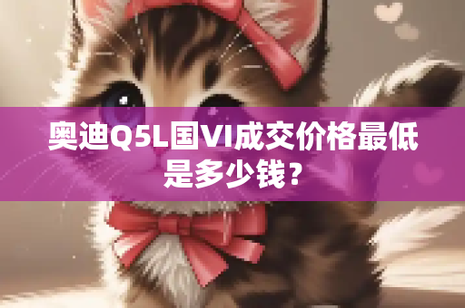 奥迪Q5L国VI成交价格最低是多少钱？