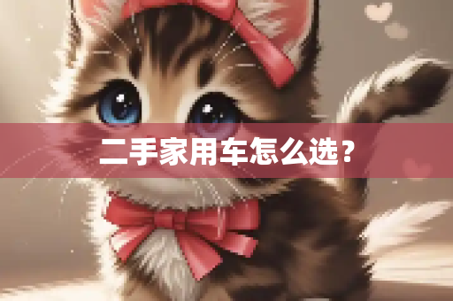 二手家用车怎么选？