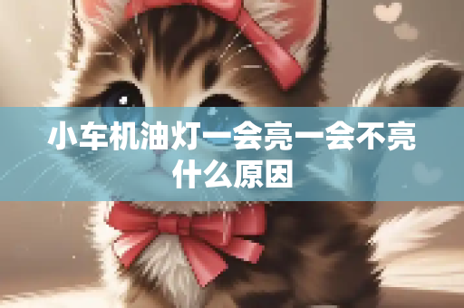 小车机油灯一会亮一会不亮什么原因