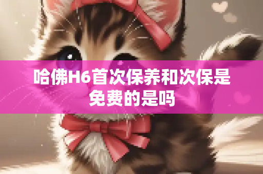 哈佛H6首次保养和次保是免费的是吗