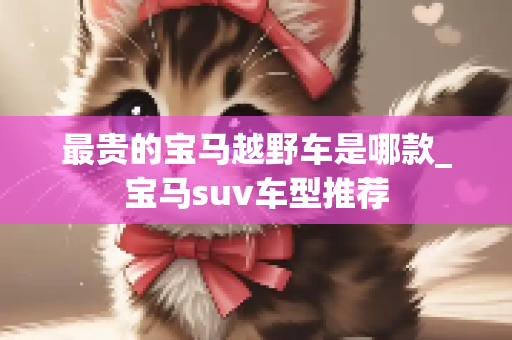 最贵的宝马越野车是哪款_宝马suv车型推荐