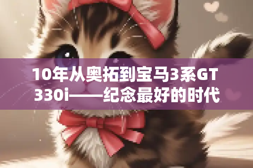 10年从奥拓到宝马3系GT 330i——纪念最好的时代