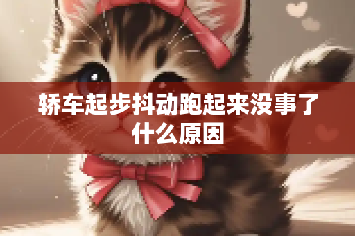 轿车起步抖动跑起来没事了什么原因