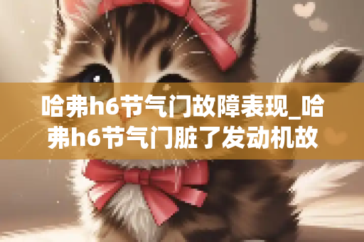 哈弗h6节气门故障表现_哈弗h6节气门脏了发动机故障灯会亮吗