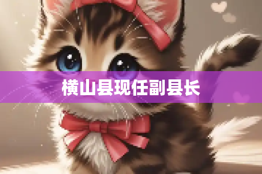 横山县现任副县长