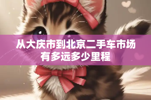 从大庆市到北京二手车市场有多远多少里程