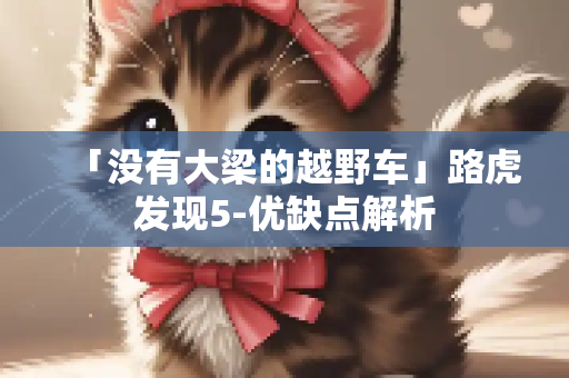 「没有大梁的越野车」路虎发现5-优缺点解析