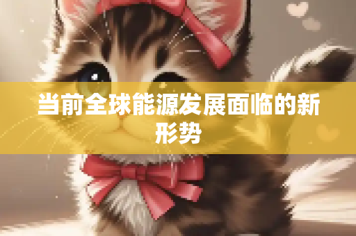 当前全球能源发展面临的新形势